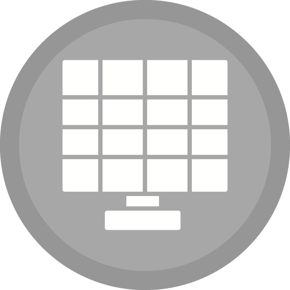 Solar Panel II Vector Icon