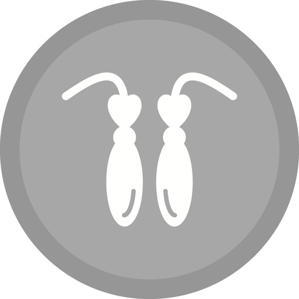 Earrings Vector Icon