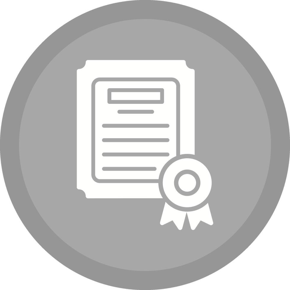 Diploma Vector Icon