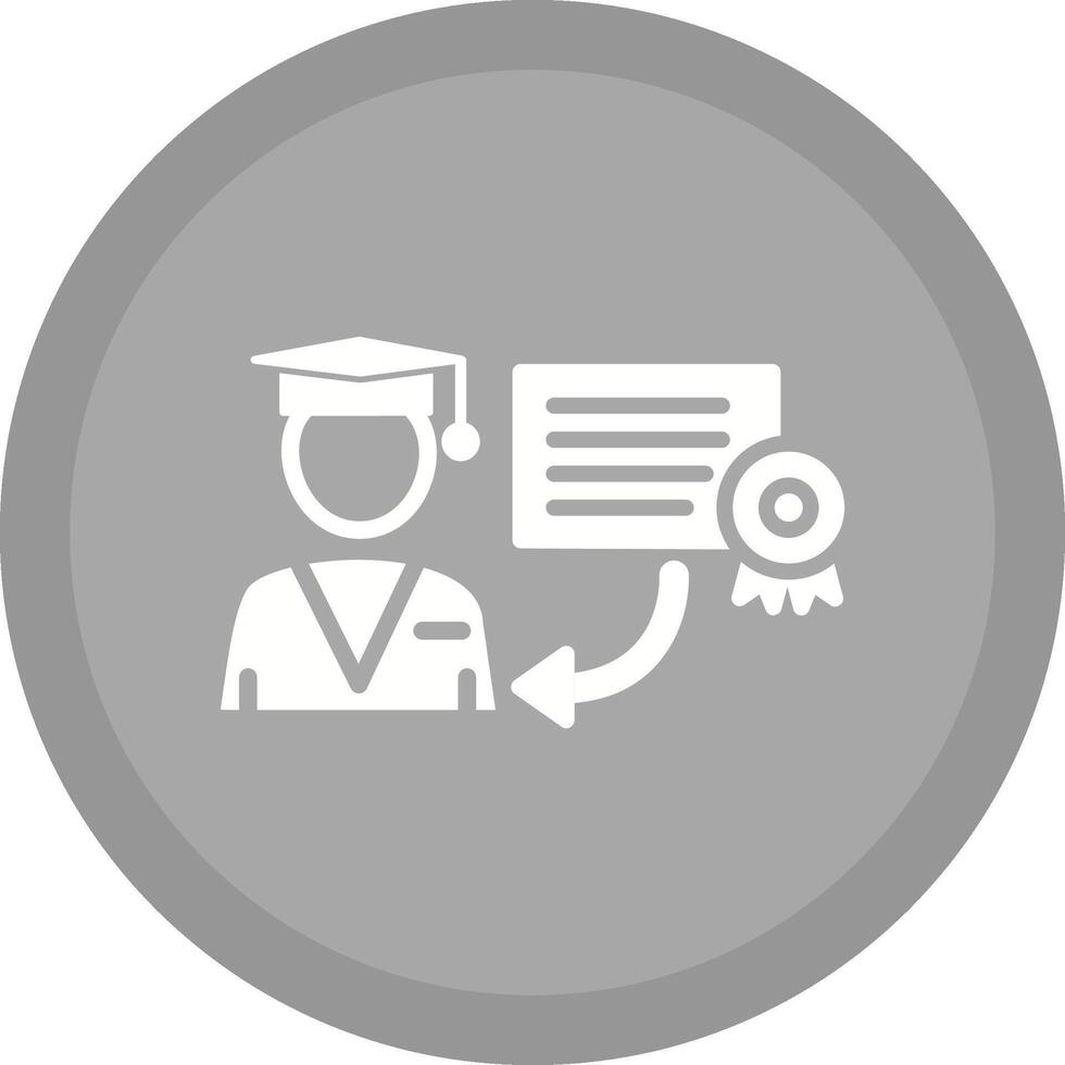 Receiving Degree Vector Icon