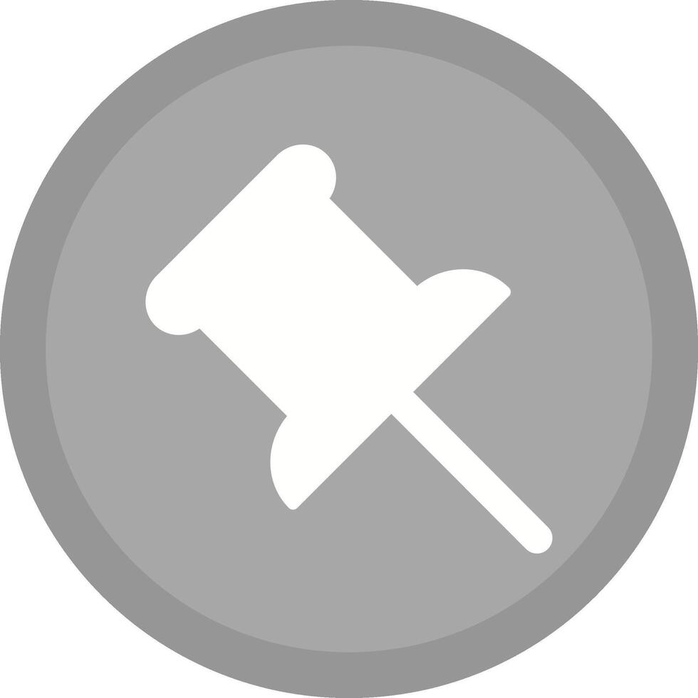 Push Pin Vector Icon