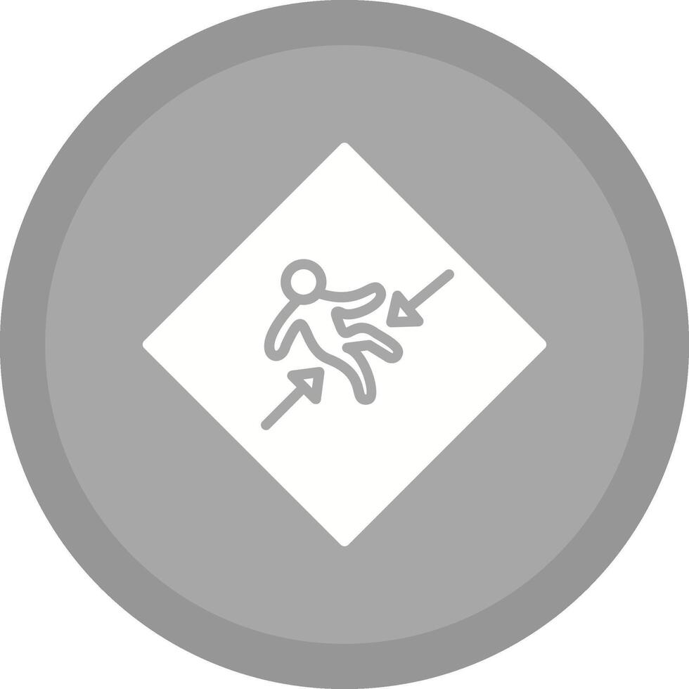 Crush Zone Vector Icon