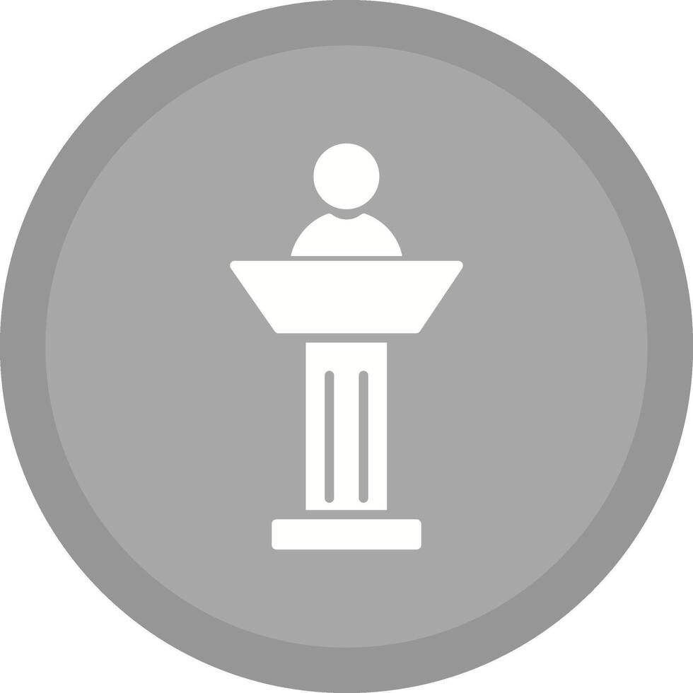 Podium Vector Icon