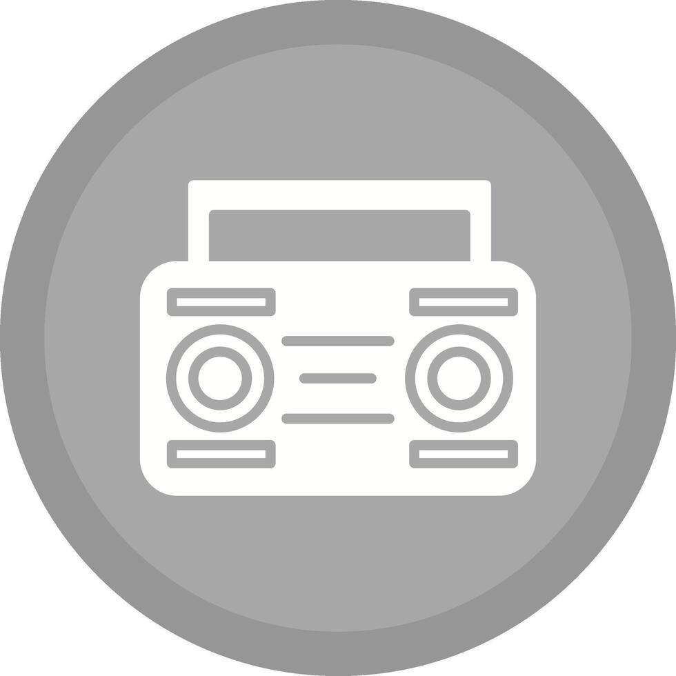 Cassette Player Vector Icon