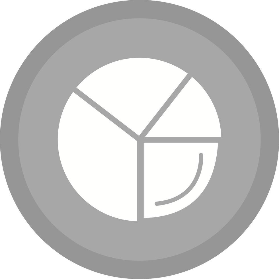Pie Chart Analysis Vector Icon