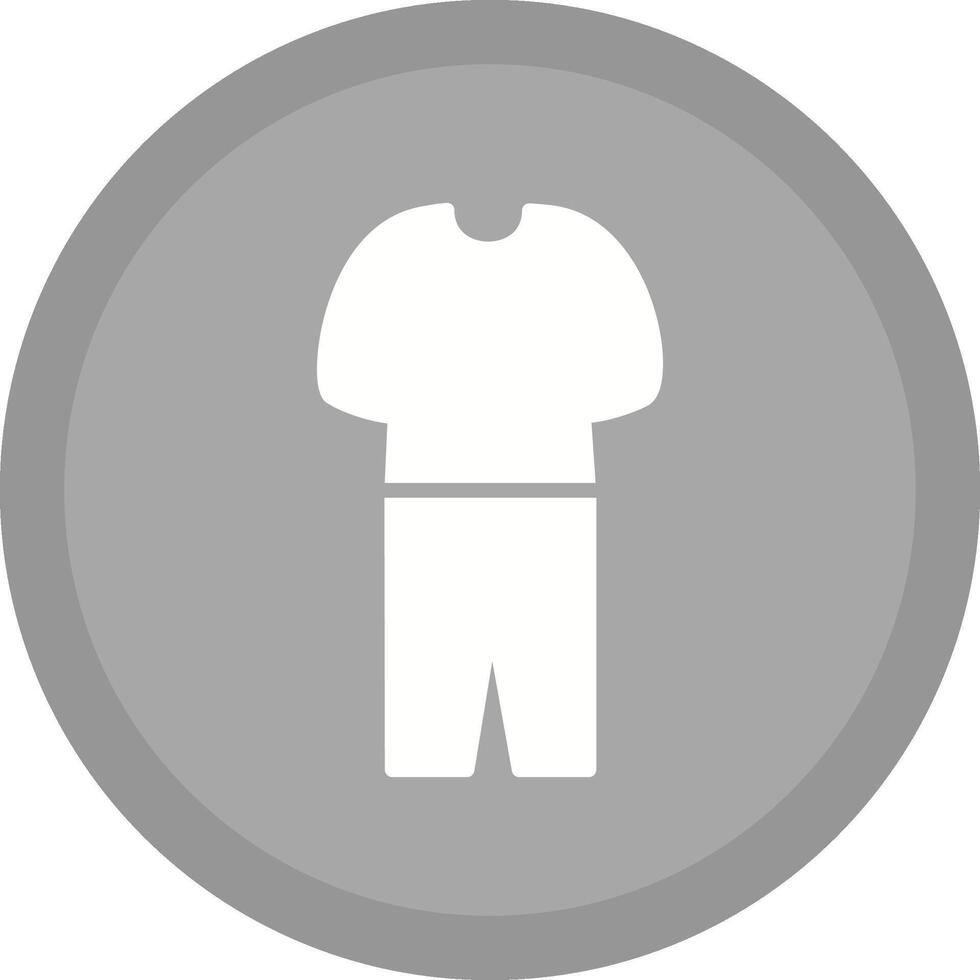 Pyjamas Suit Vector Icon