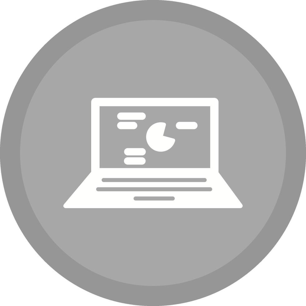 Online Stats Vector Icon