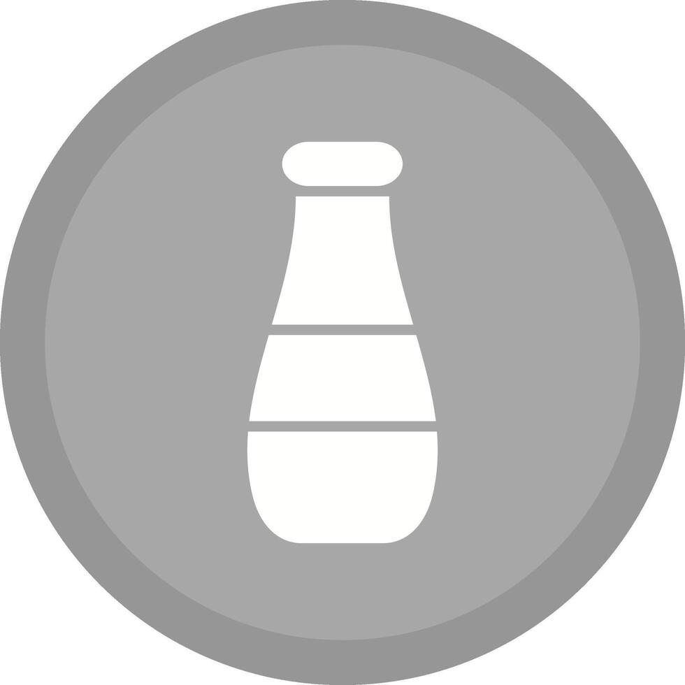 Milk Bottle Vector Icon