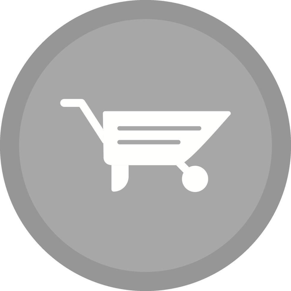 Garden Cart Vector Icon