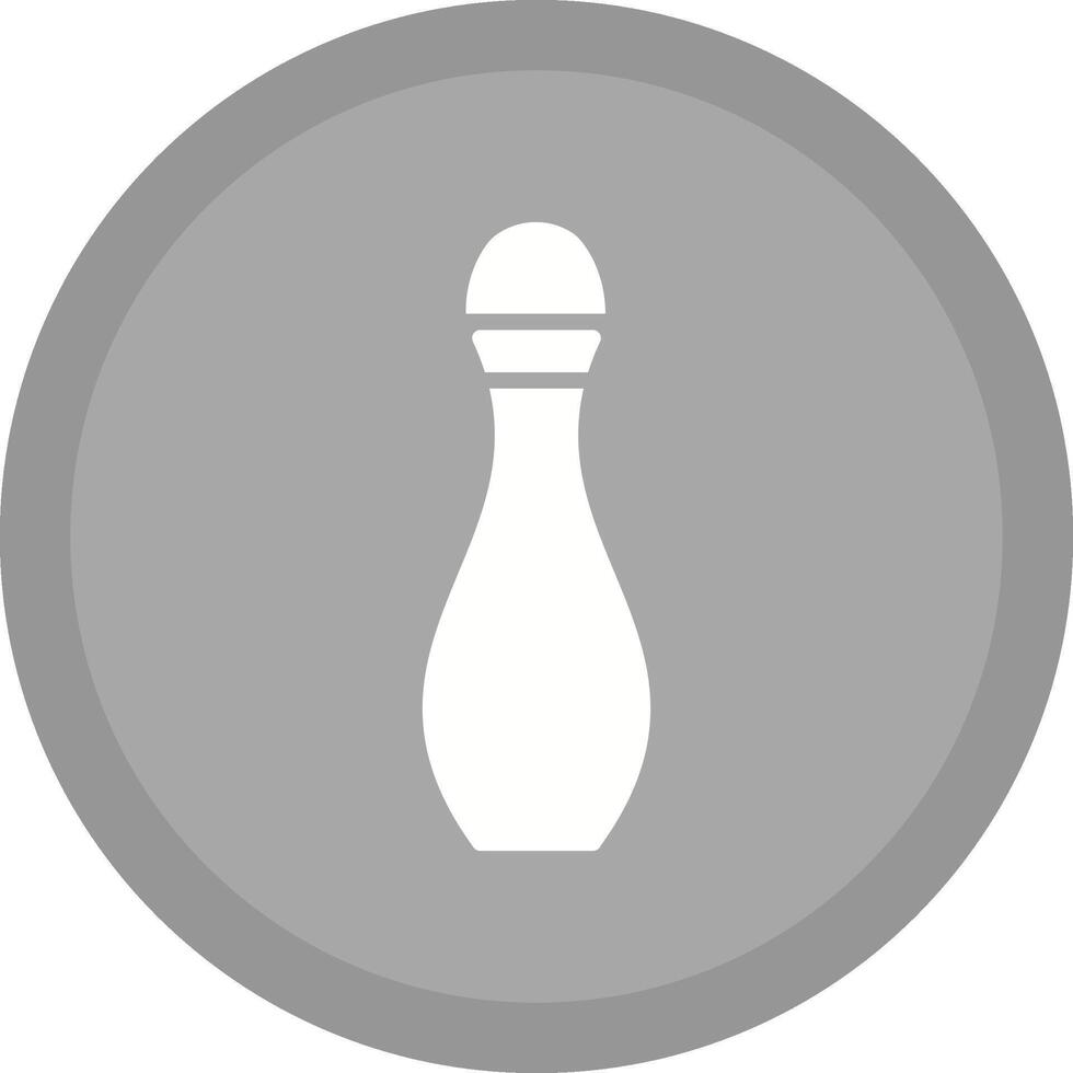 Bowling Pin Vector Icon