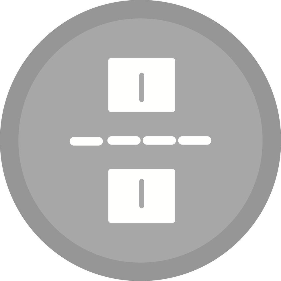 Linked Road Vector Icon