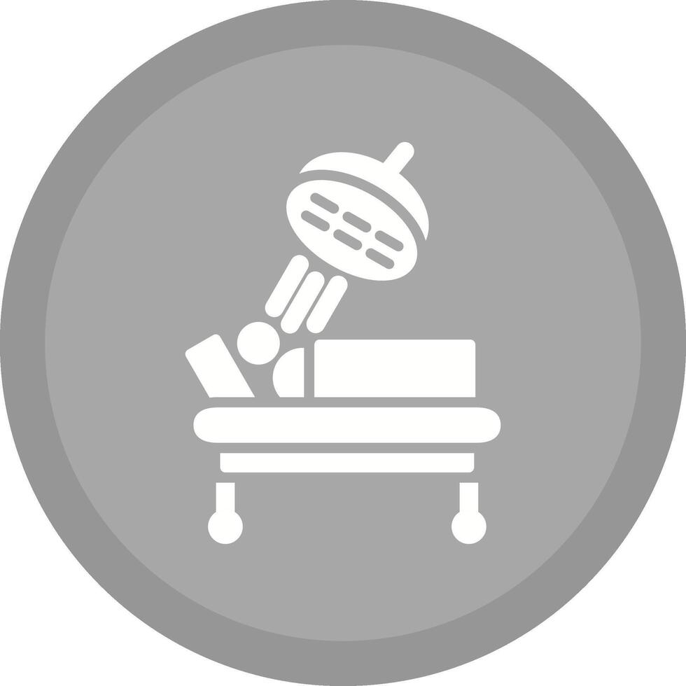 Operating Room Light Vector Icon