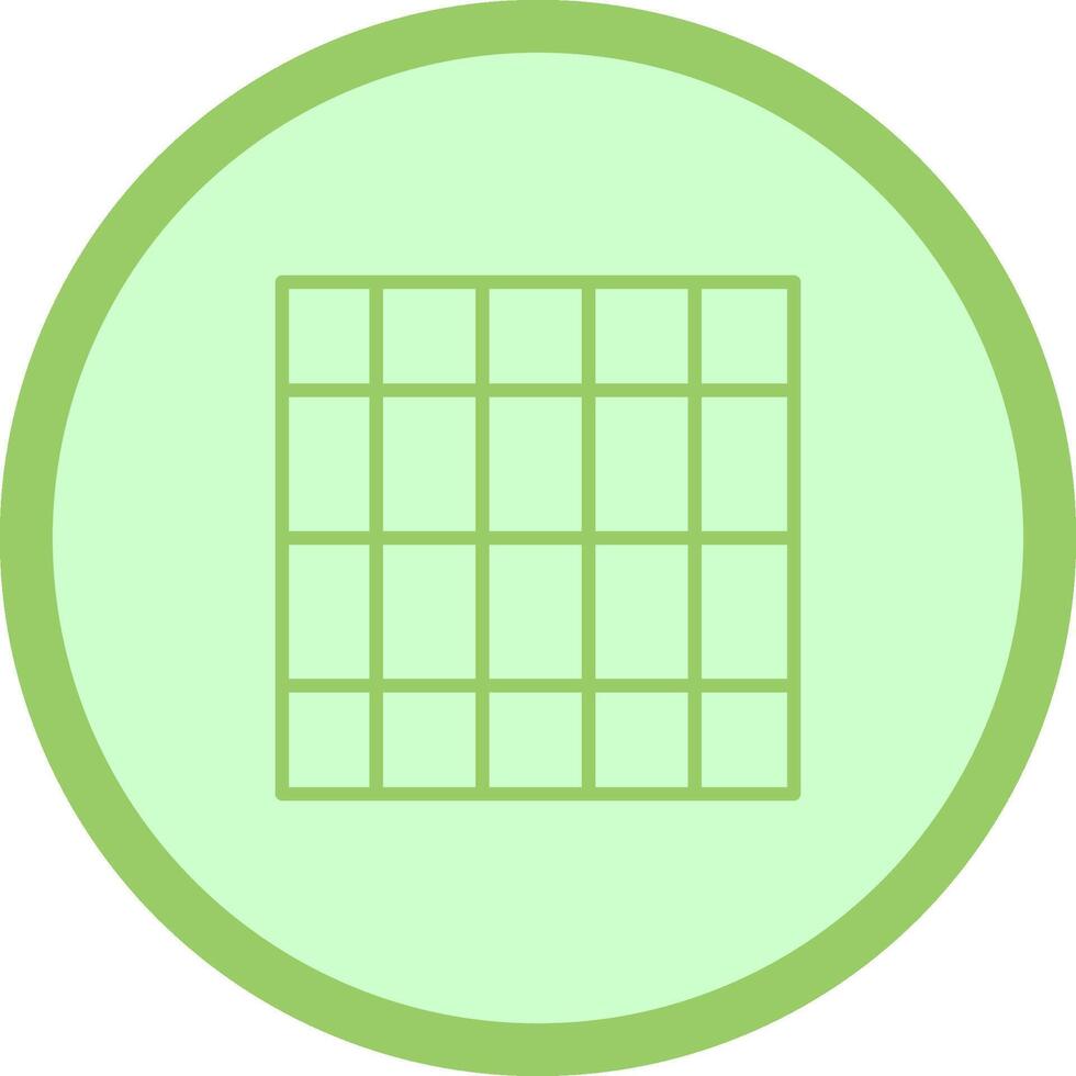 Table of Rates Vector Icon