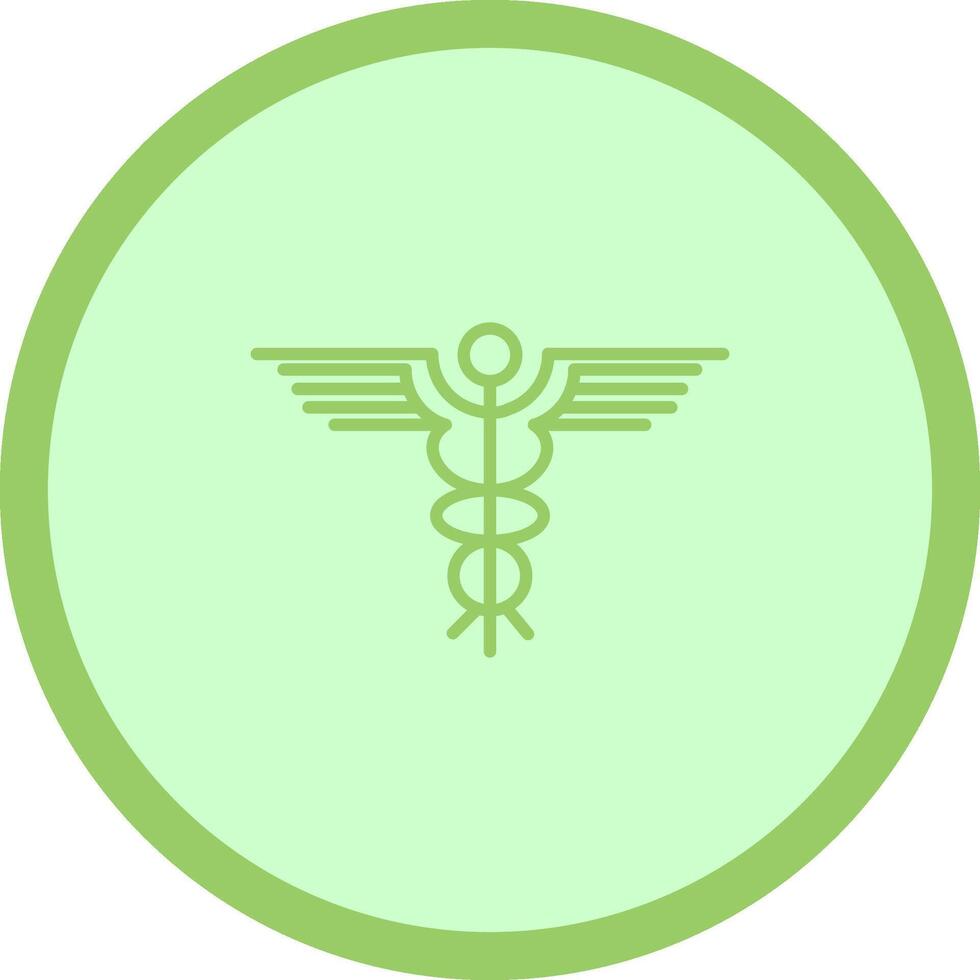 Caduceus Vector Icon