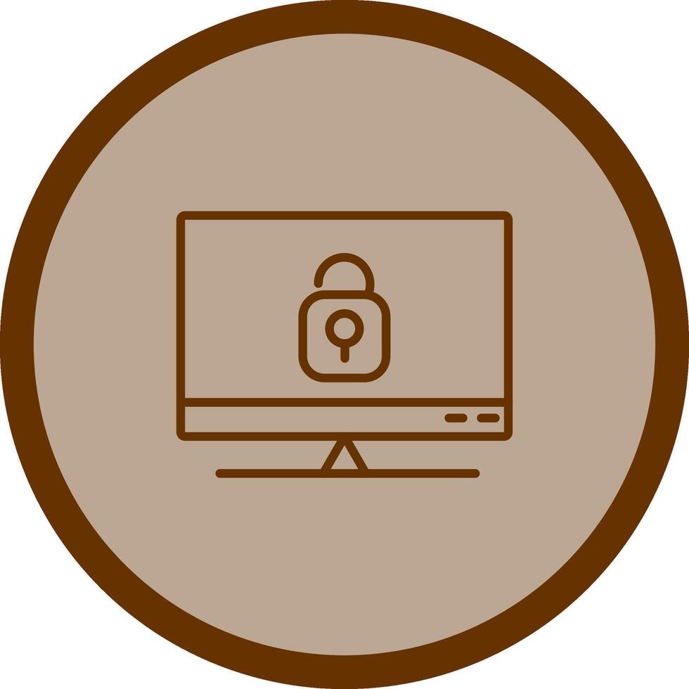 Closed Access Vector Icon