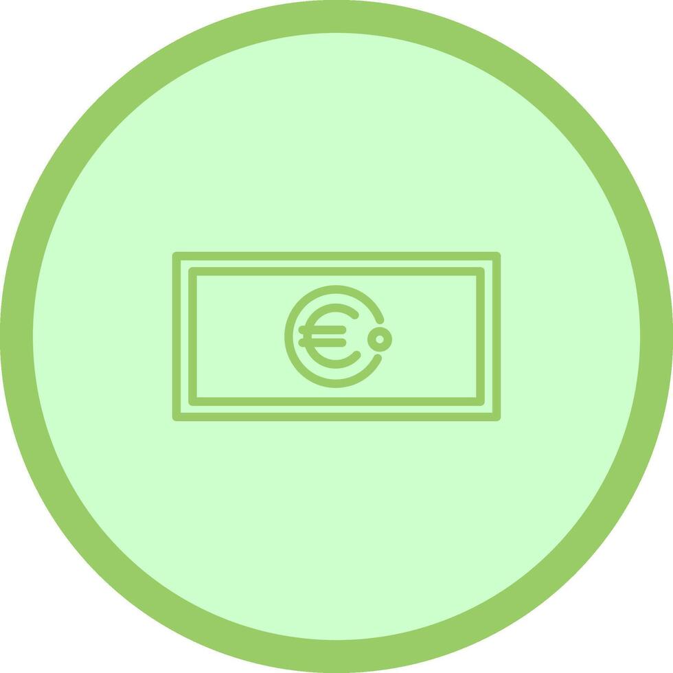 icono de vector de euro