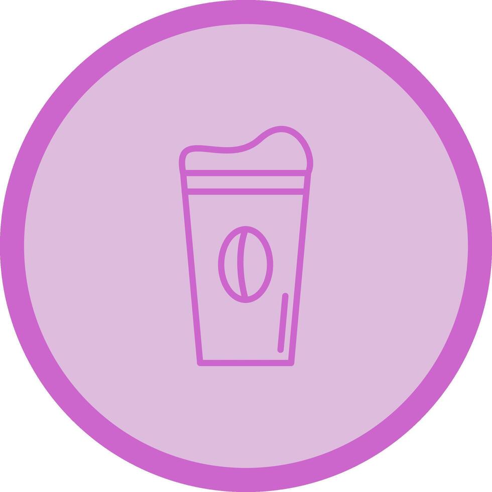 Latte Vector Icon