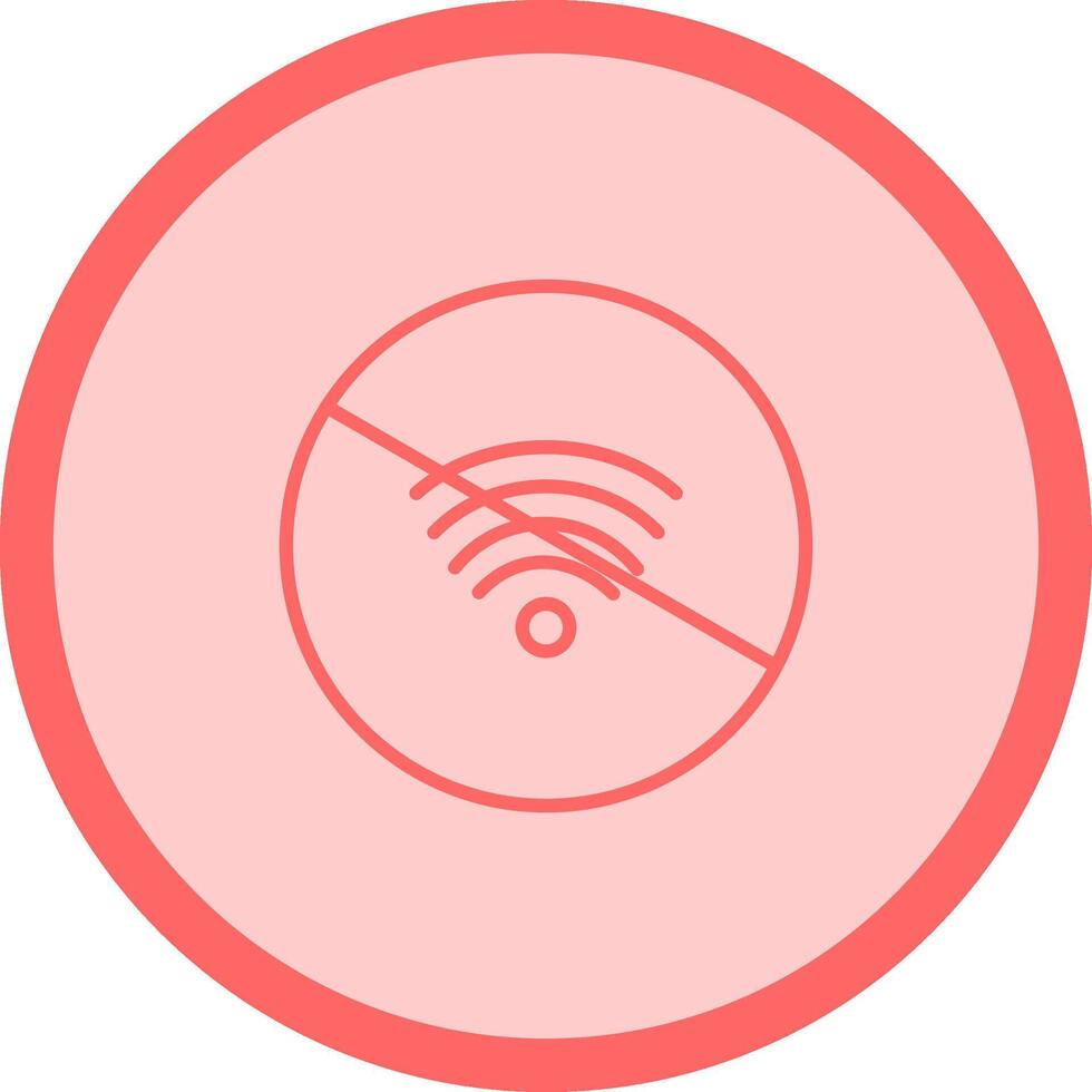 No Wifi Vector Icon