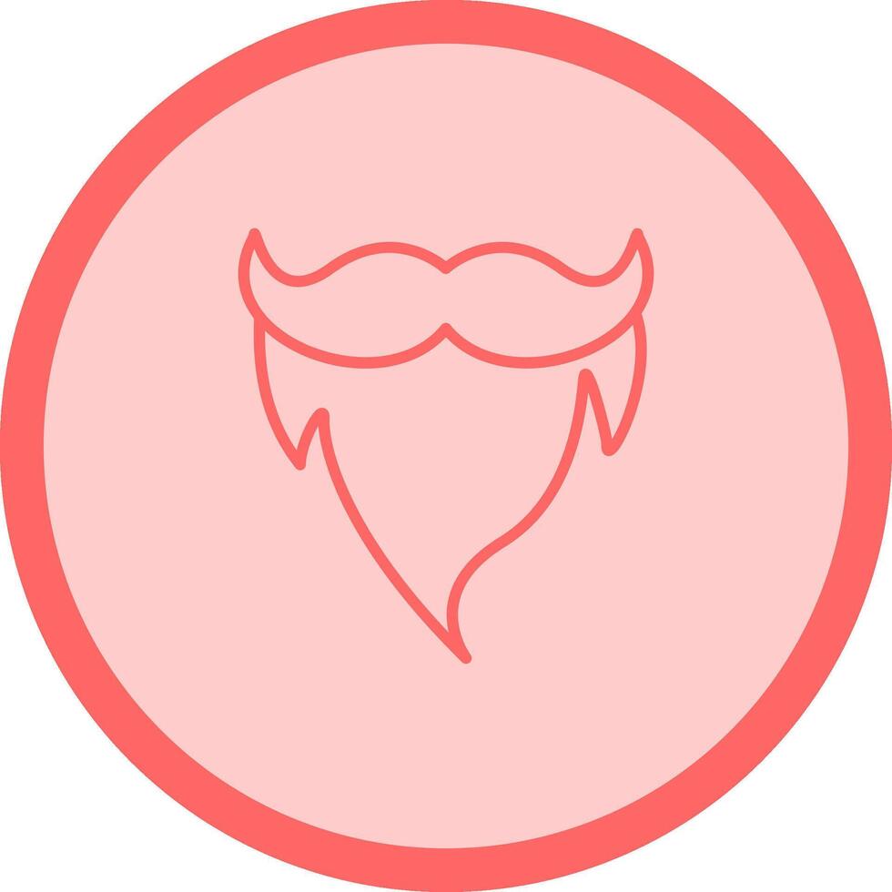 Beard and Moustache II Vector Icon