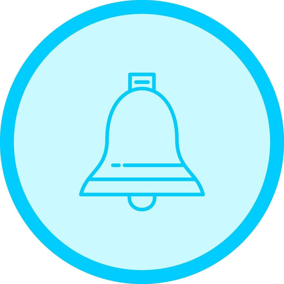 icono de vector de campana de iglesia