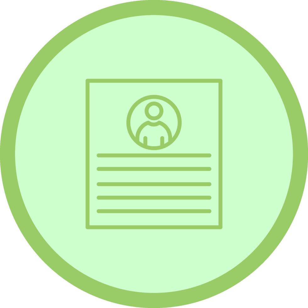 Client Profile Vector Icon