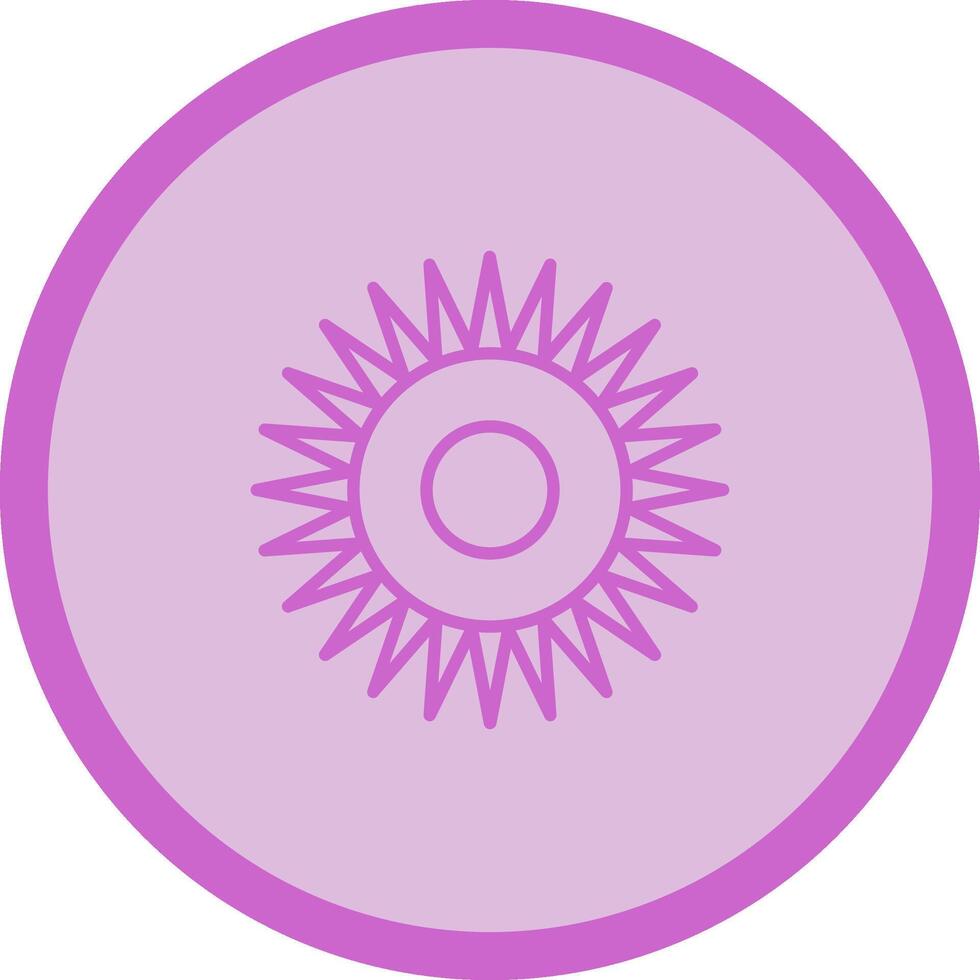 Optical Radiation Vector Icon