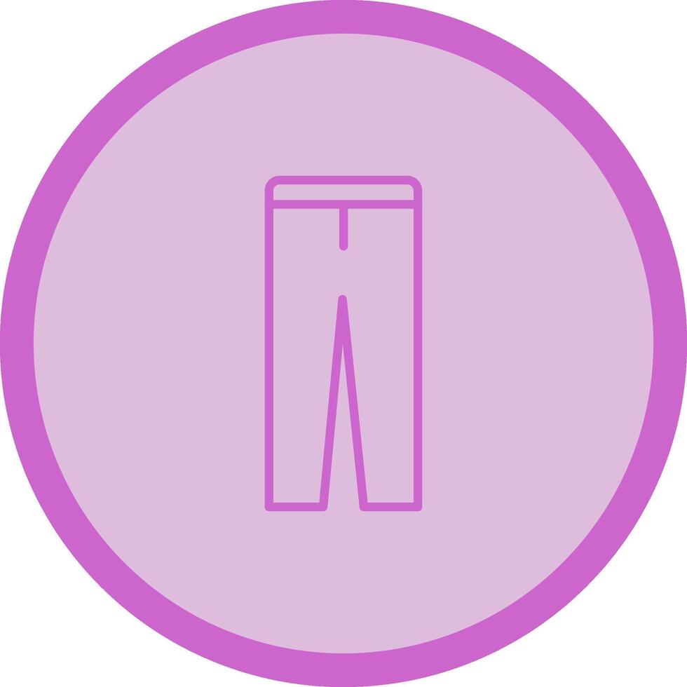 icono de vector de pantalones