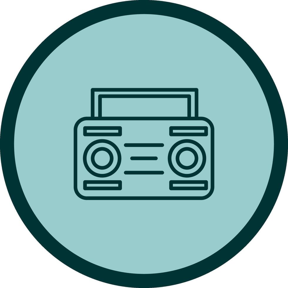 Cassette Player Vector Icon