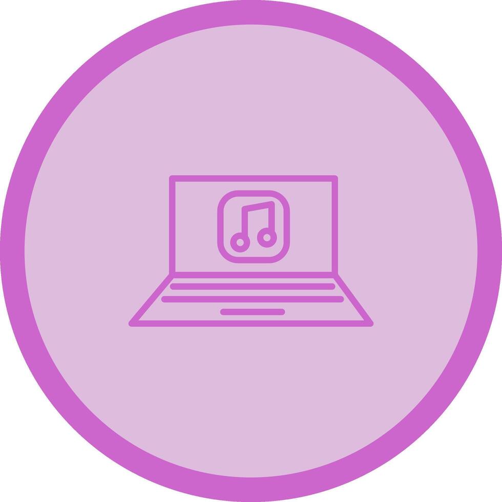 Play Music Vector Icon