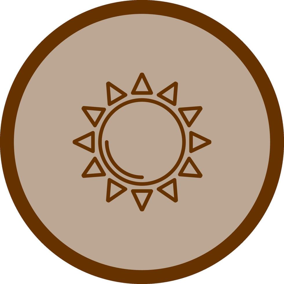 Sun Vector Icon
