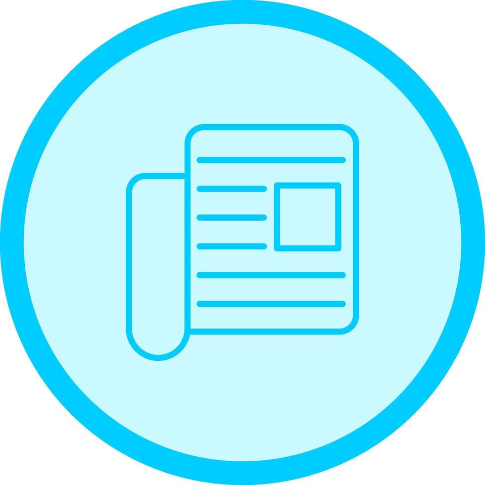 Newspaper Vector Icon