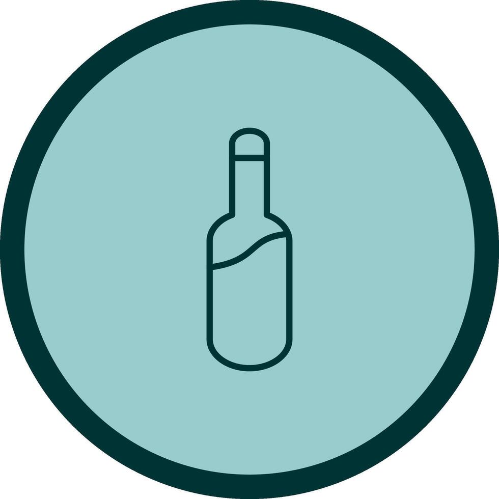 Champagne Bottle Vector Icon