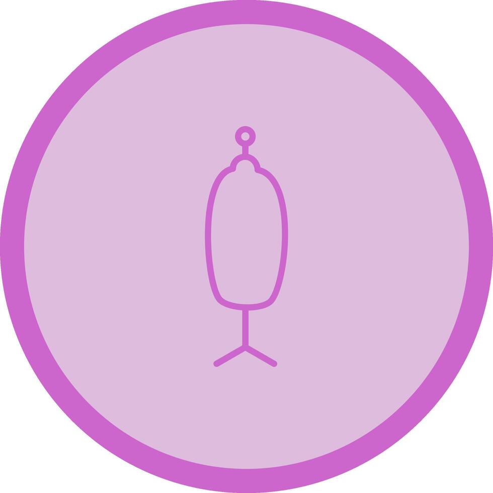 Dress Holder Vector Icon