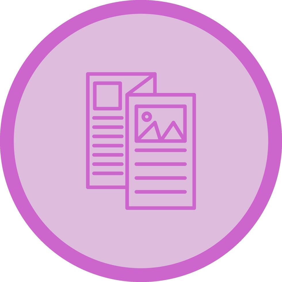 Brochure Vector Icon