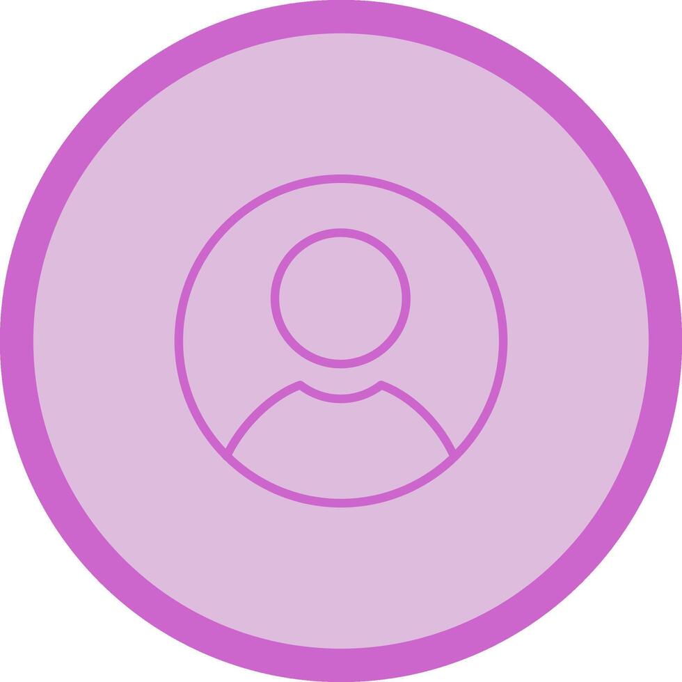 Male Profile Vector Icon