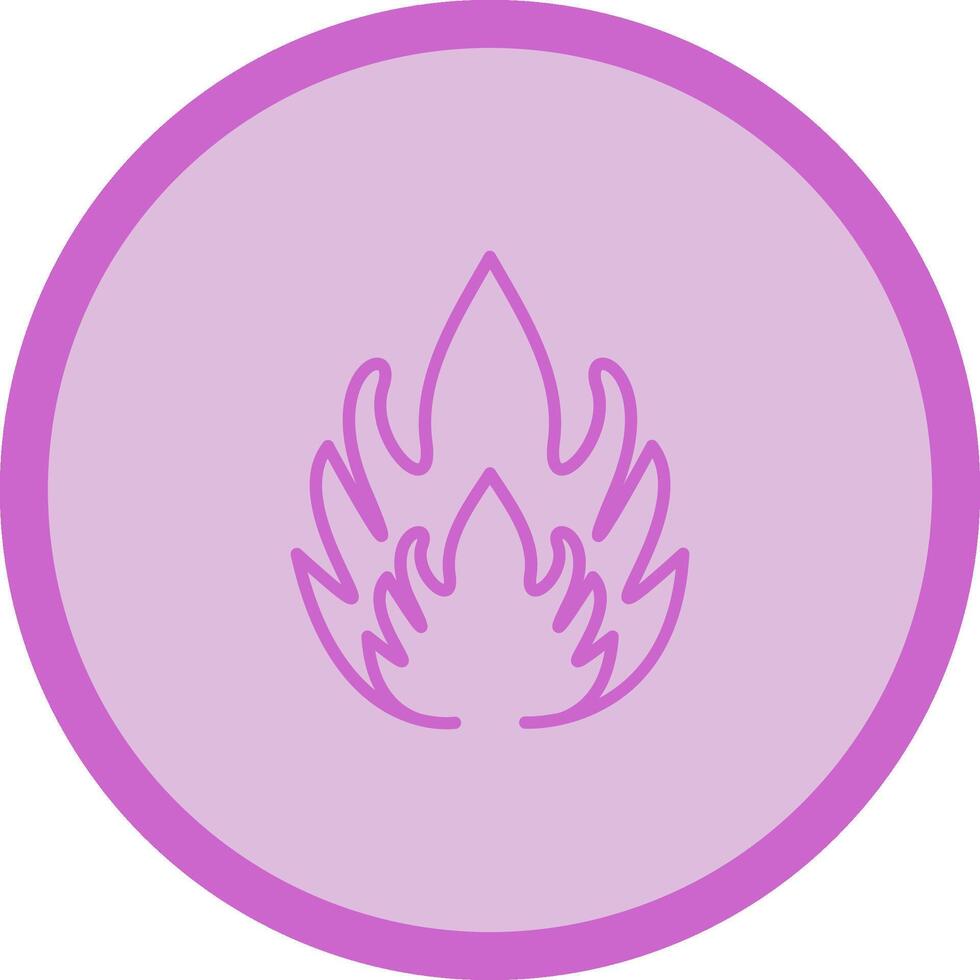 Flammable Material Vector Icon