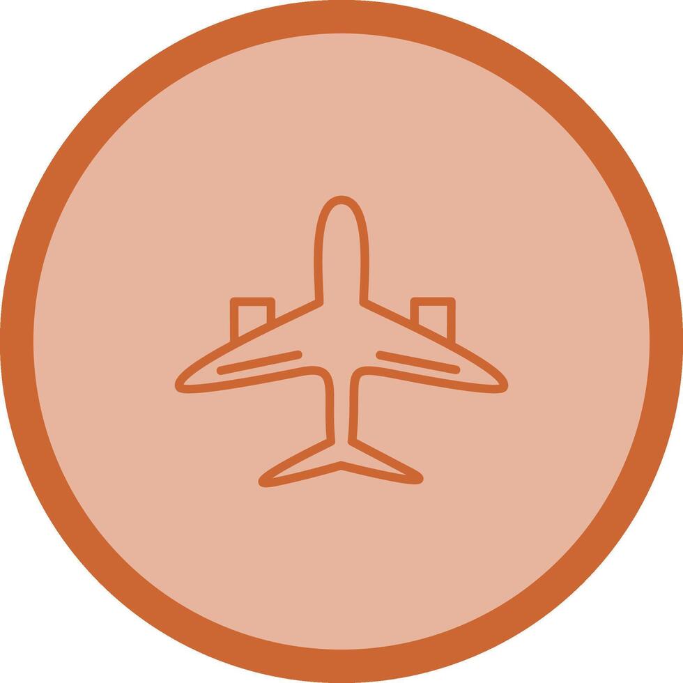 icono de vector de avión