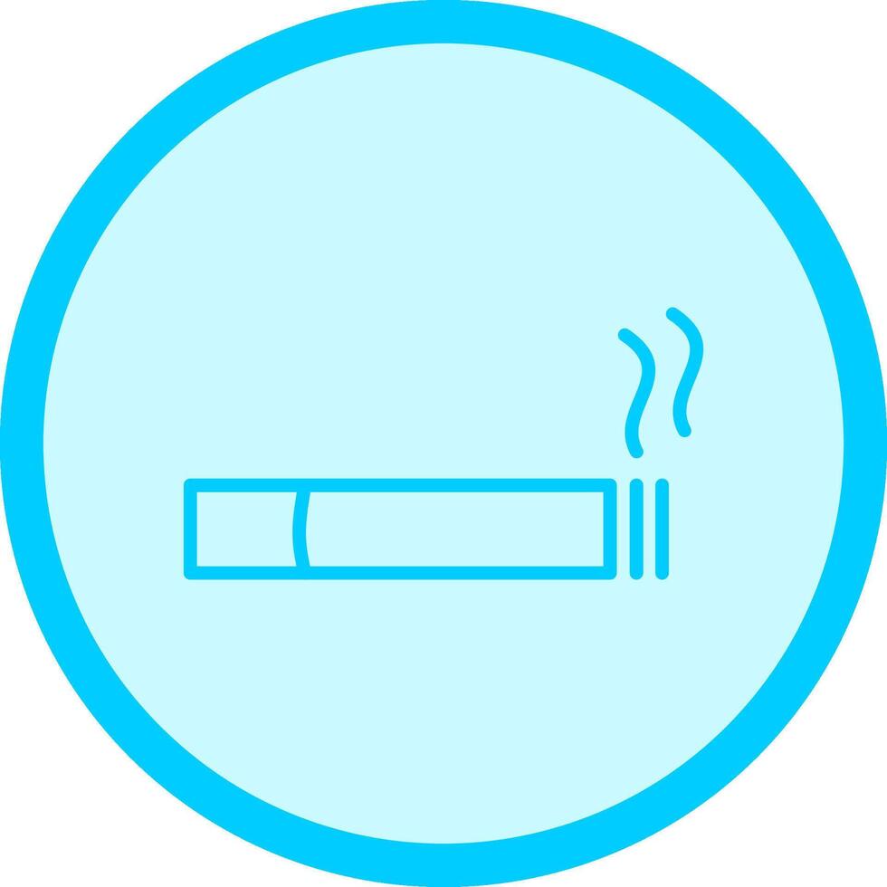 icono de vector de cigarrillo