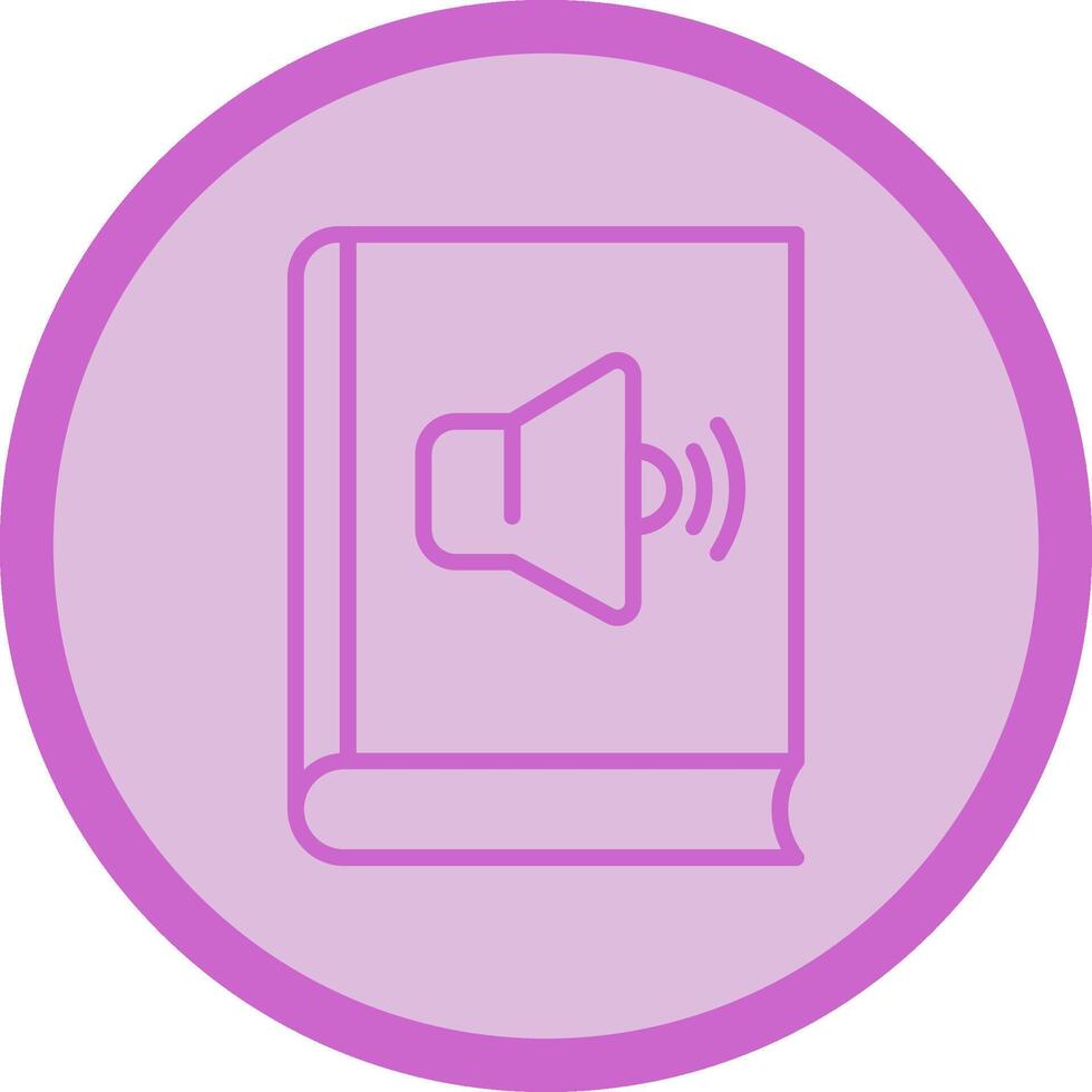 Audio Book Vector Icon