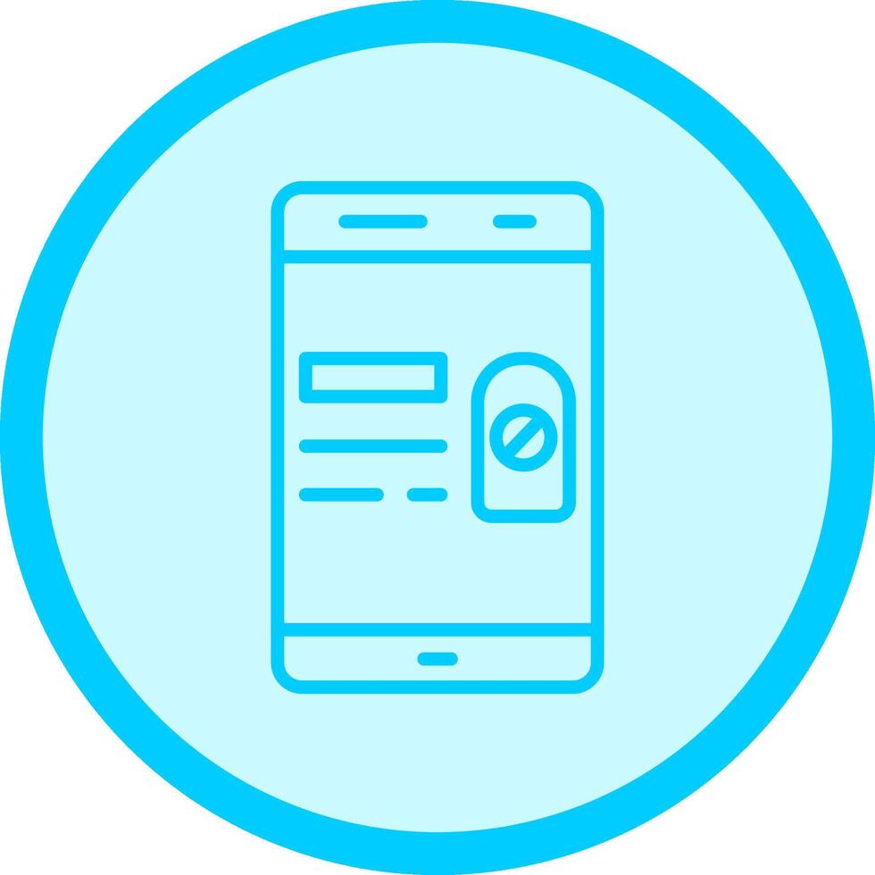 Do Not Disturb Vector Icon