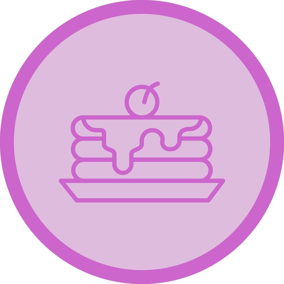 Pancake Vector Icon