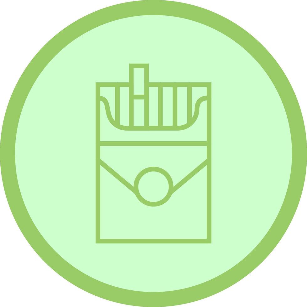 Cigarette Pack Vector Icon