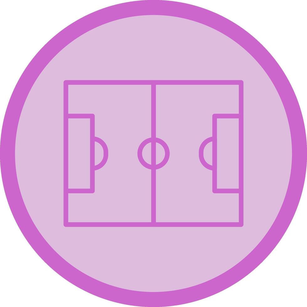 Football Field Vector Icon