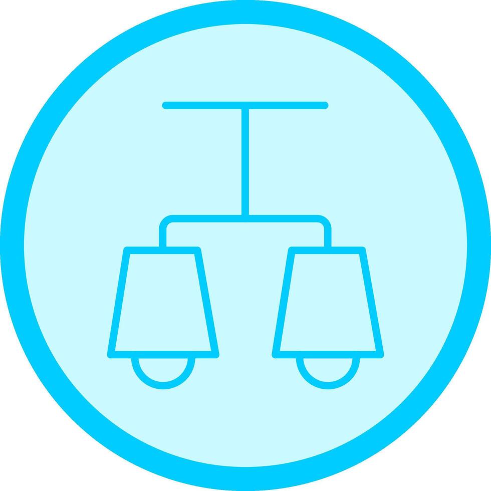 Lit Lamp Vector Icon