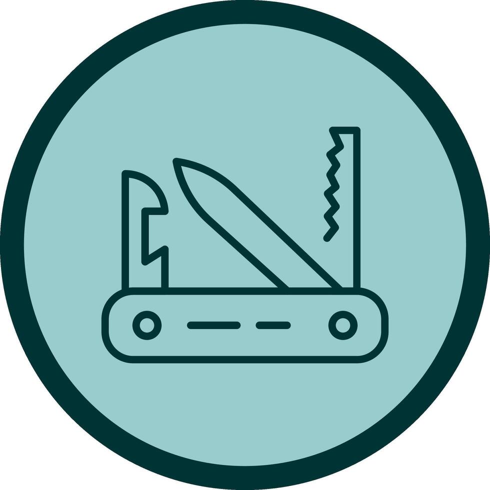Swiss Army Knife Vector Icon
