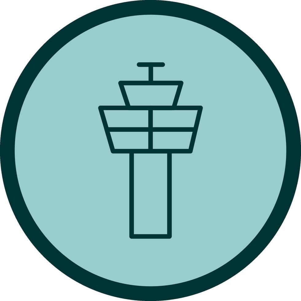 Control Tower Vector Icon