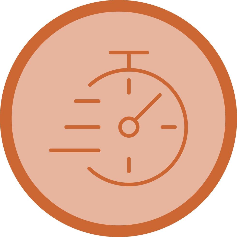 Flex Time Vector Icon