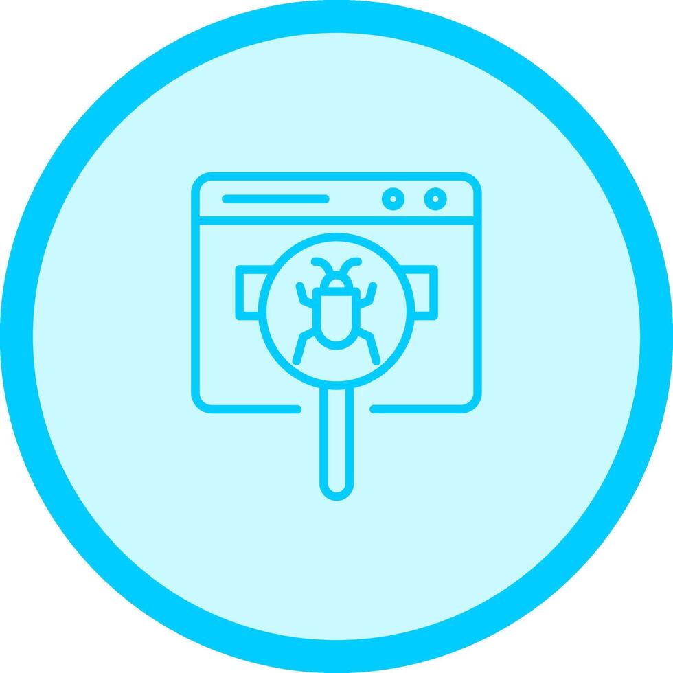 Web Bug Vector Icon
