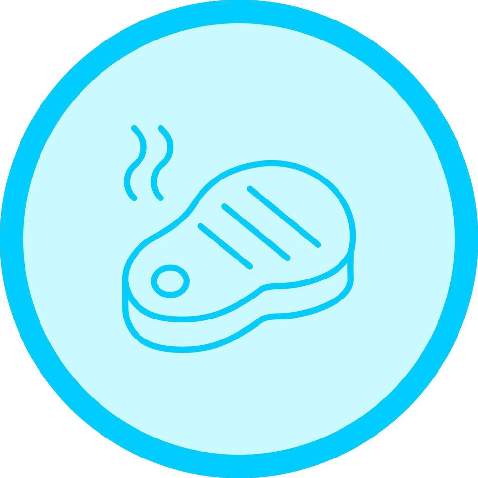 Steak Vector Icon