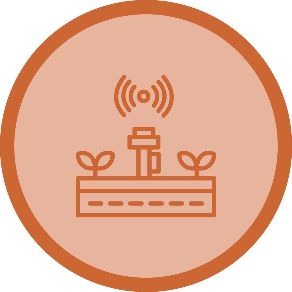 Smart Farm Vector Icon